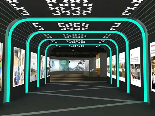 天津人機互動校園法治主題展館